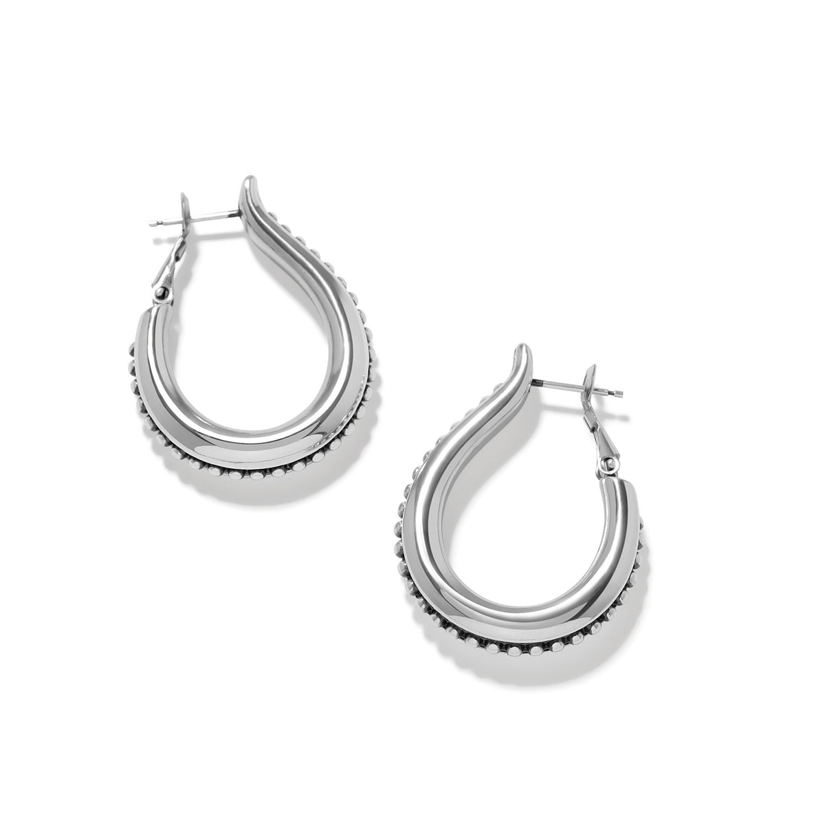 Brighton Pretty Tough Arch Bold Hoop Earrings