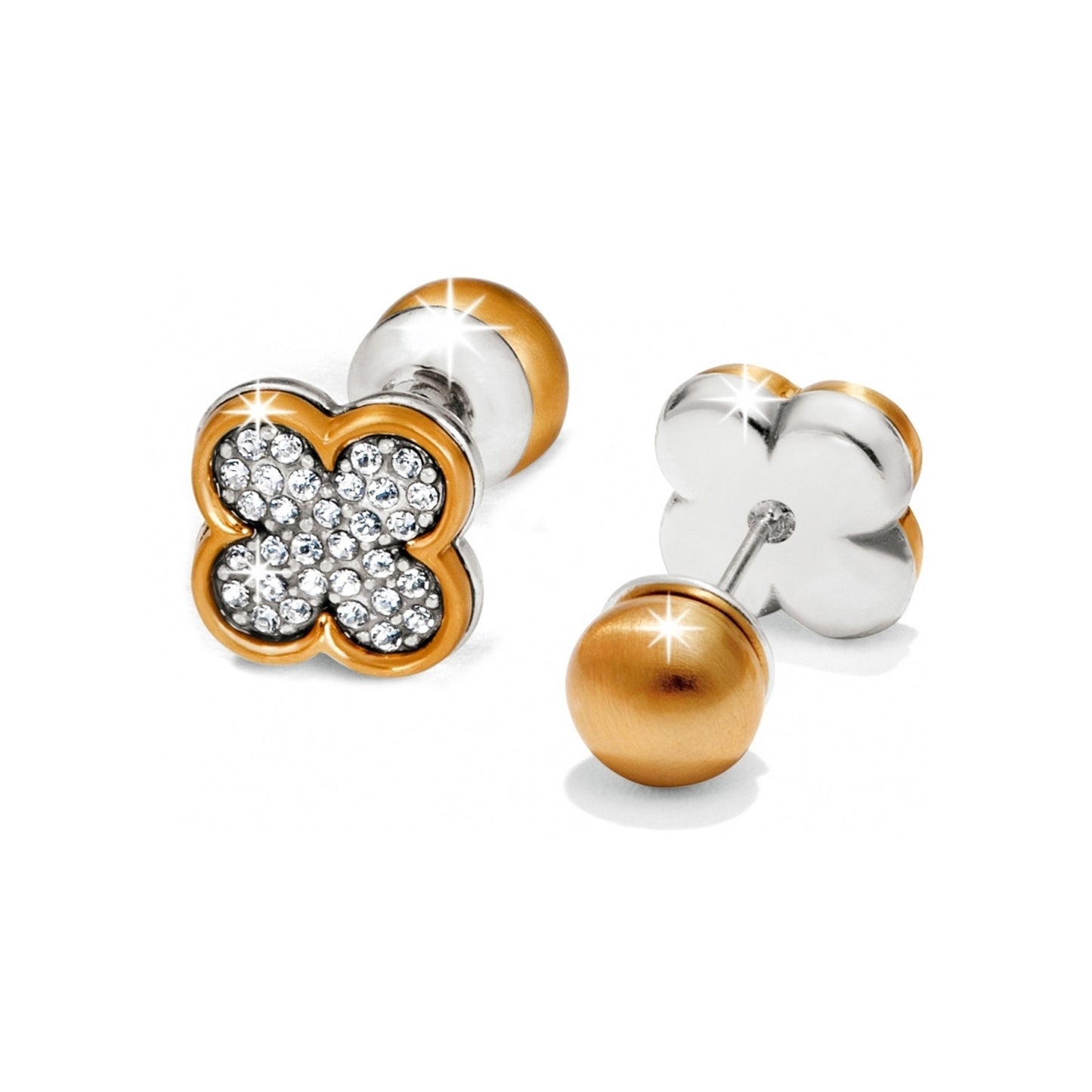 Brighton Massandra Reversible Flower Post Earrings