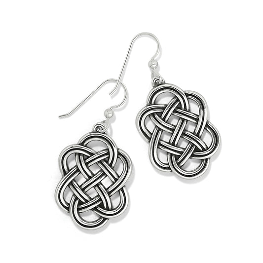 Brighton Interlok Trellis French Wire Earrings