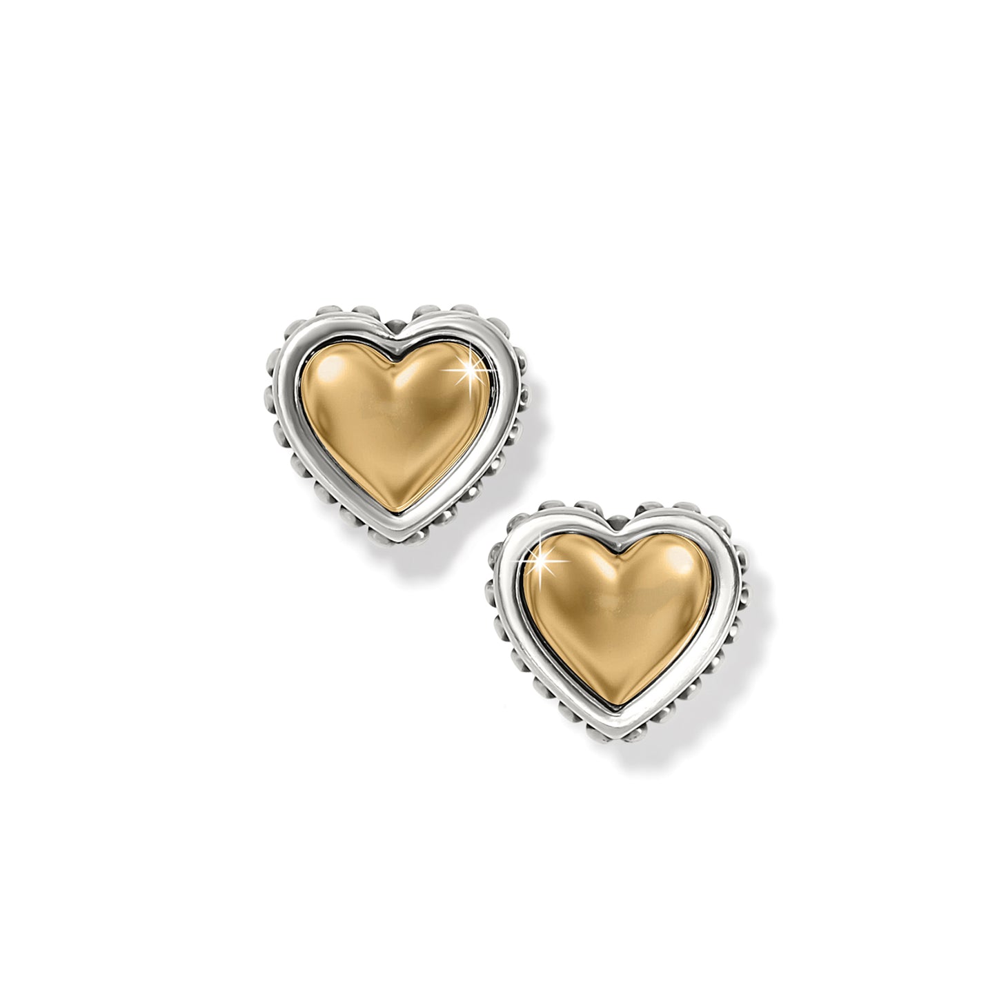 Brighton Pretty Tough Petite Heart Post Earrings