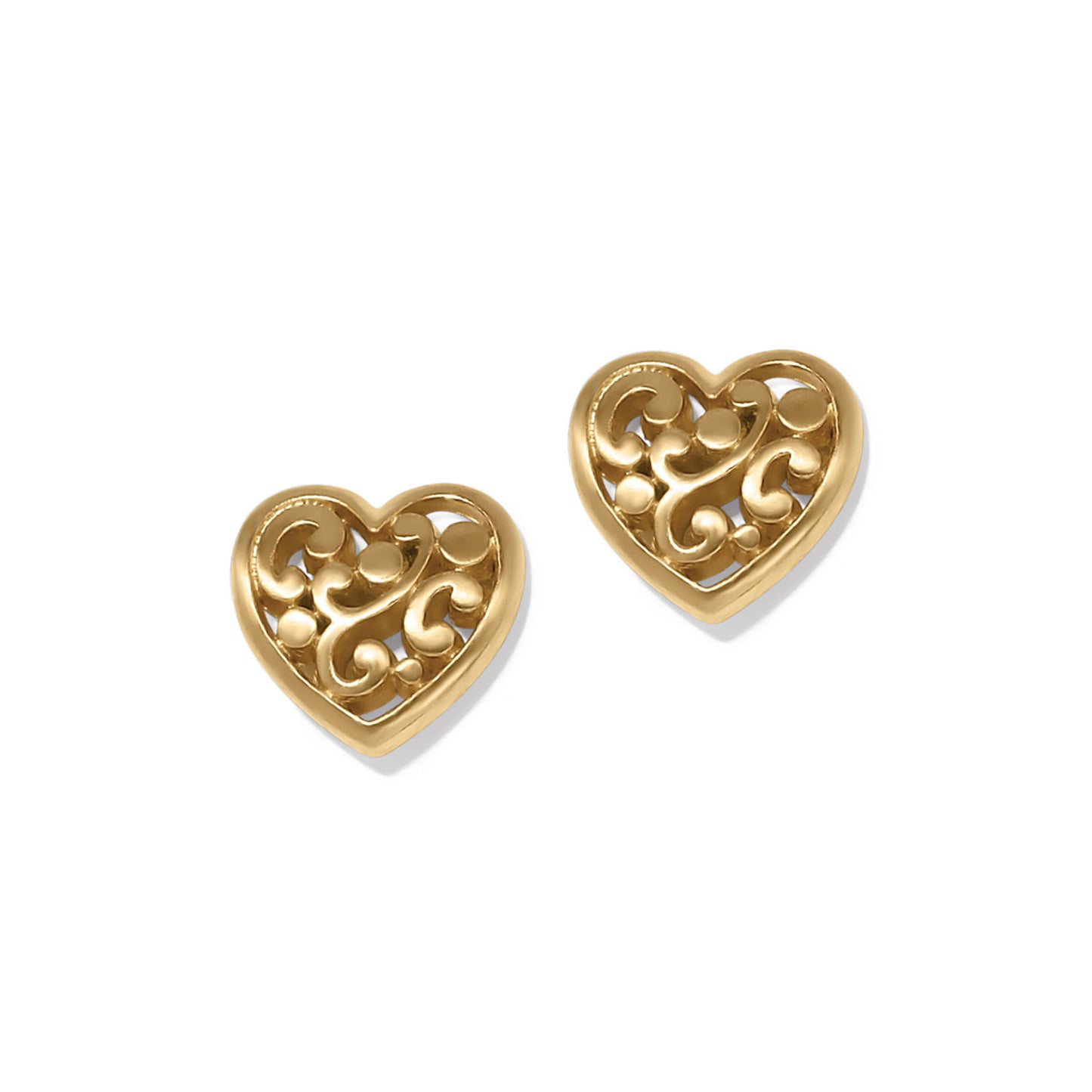 Brighton Contempo Heart Stud Earrings