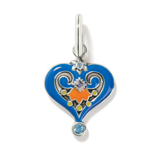 Brighton La Farfalla Heart Charm