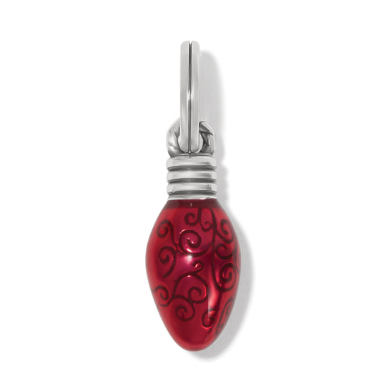 Brighton Holiday Bulb Charm (RED or GREEN)