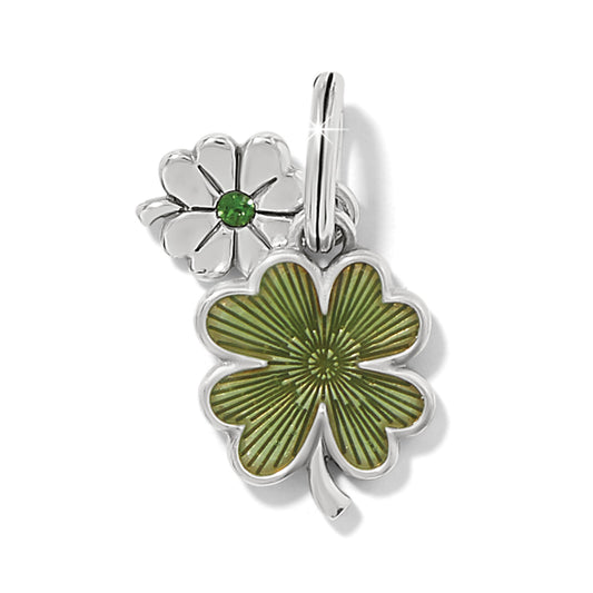 Brighton Double Shamrock Charm