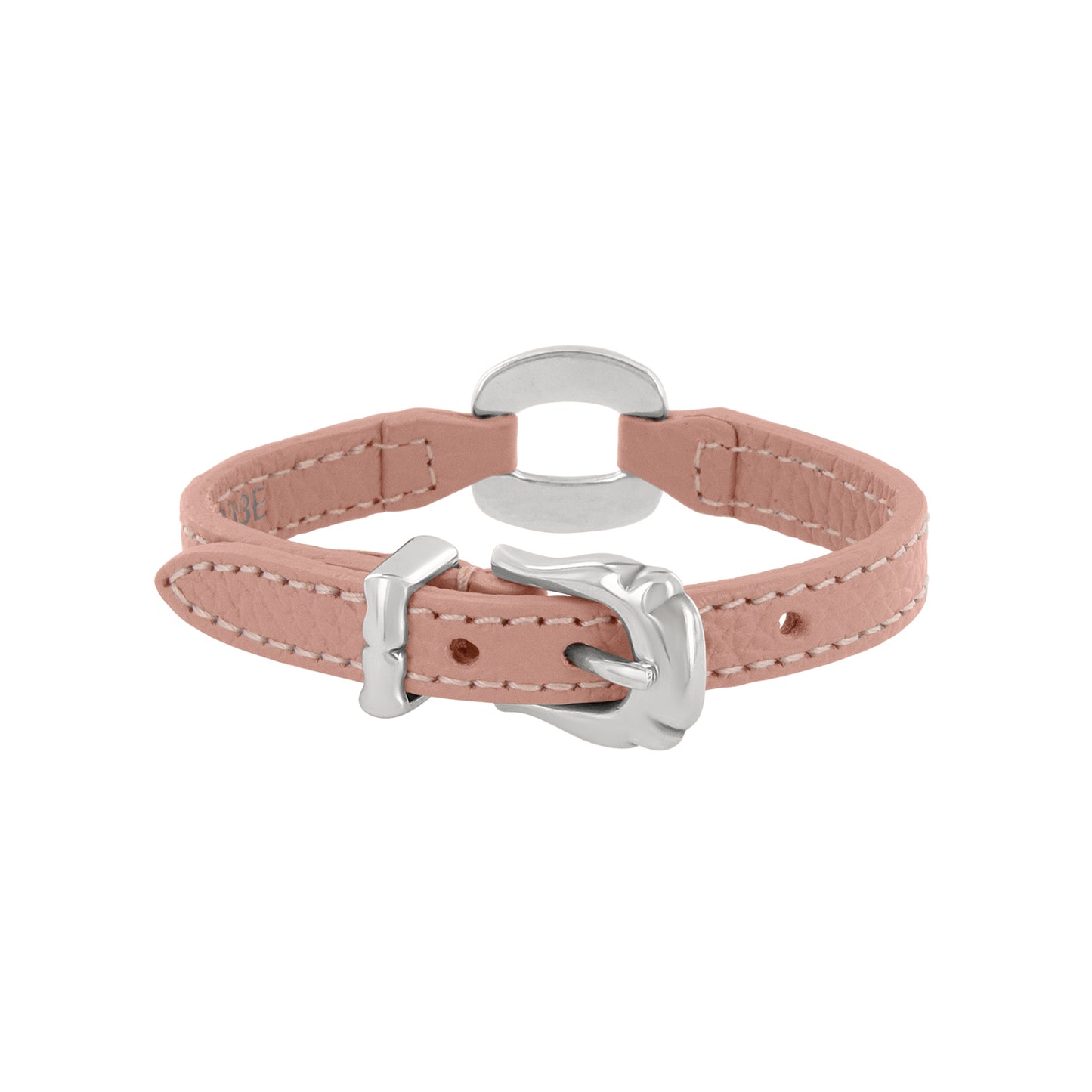 Brighton Timeless Pink Sand Link Bandit Bracelet