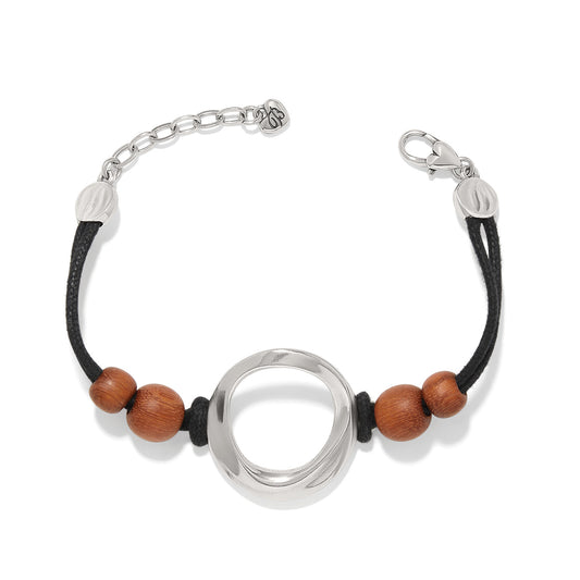 Brighton Cascade Rio Wood Ring Bracelet