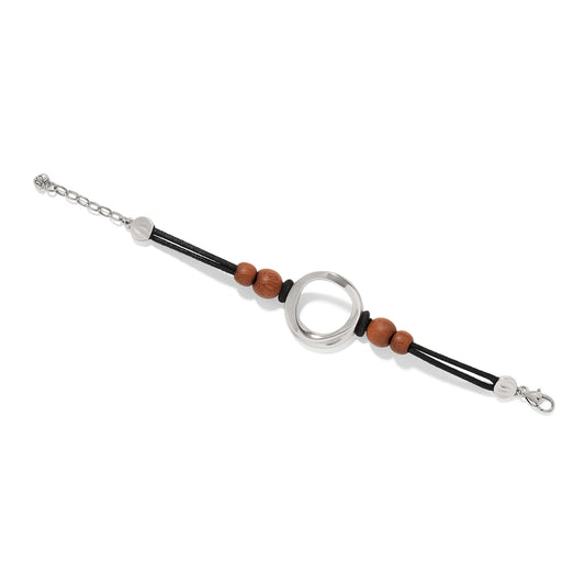 Brighton Cascade Rio Wood Ring Bracelet