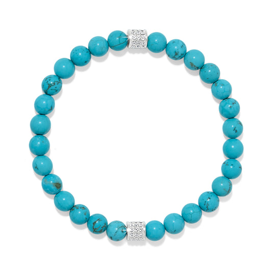 Brighton Meridian Petite Turquoise Stretch Bracelet