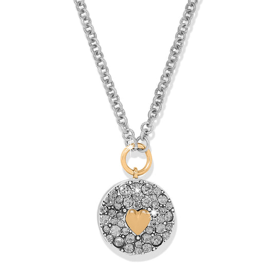 Brighton Mystery Of Love Heart Necklace