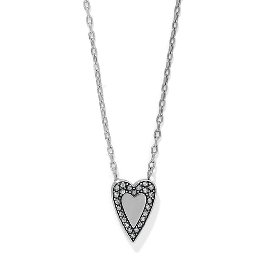 Brighton Love Messages B Bold Reversible Necklace