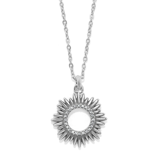 Brighton Solara Silver Petite Necklace