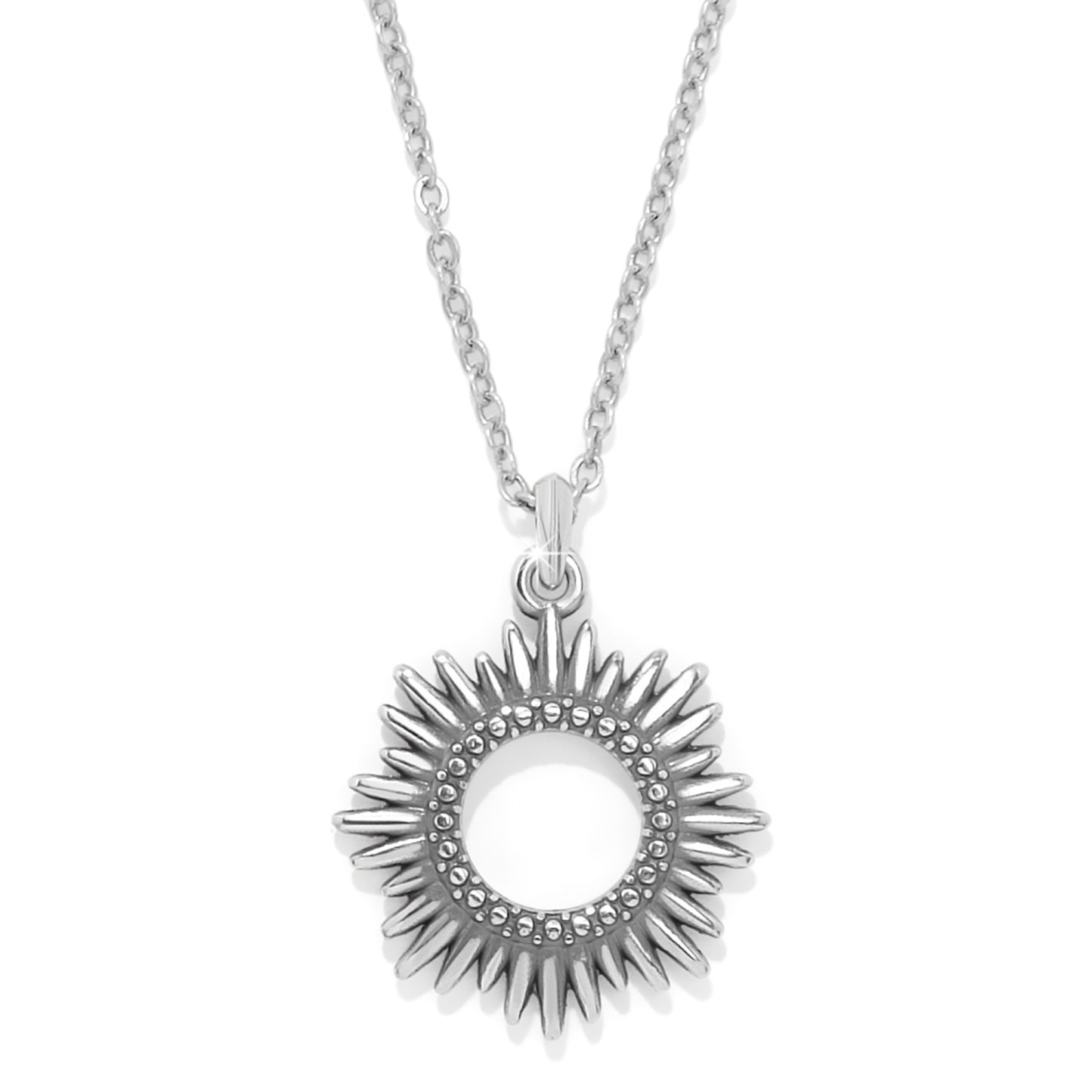 Brighton Solara Silver Petite Necklace