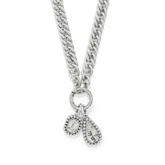 Brighton Twinkle Luxe Charm Link Necklace