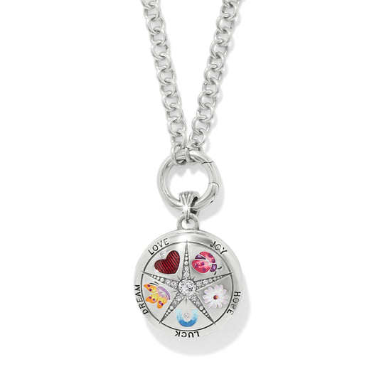 Brighton Reverie Emblem Locket Necklace