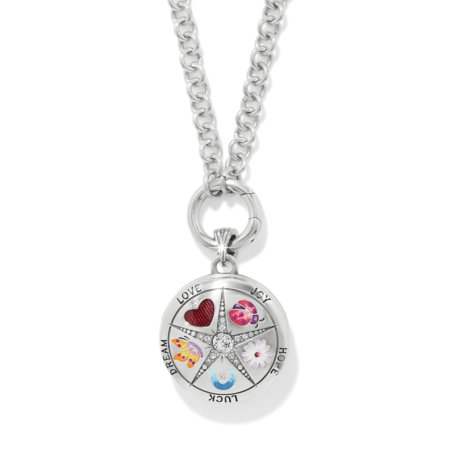 Brighton Reverie Emblem Locket Necklace