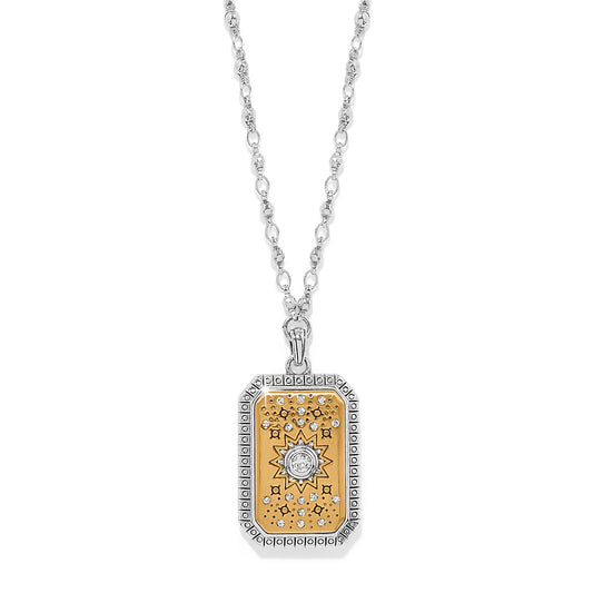 Brighton Mosaic Nova Tag Necklace