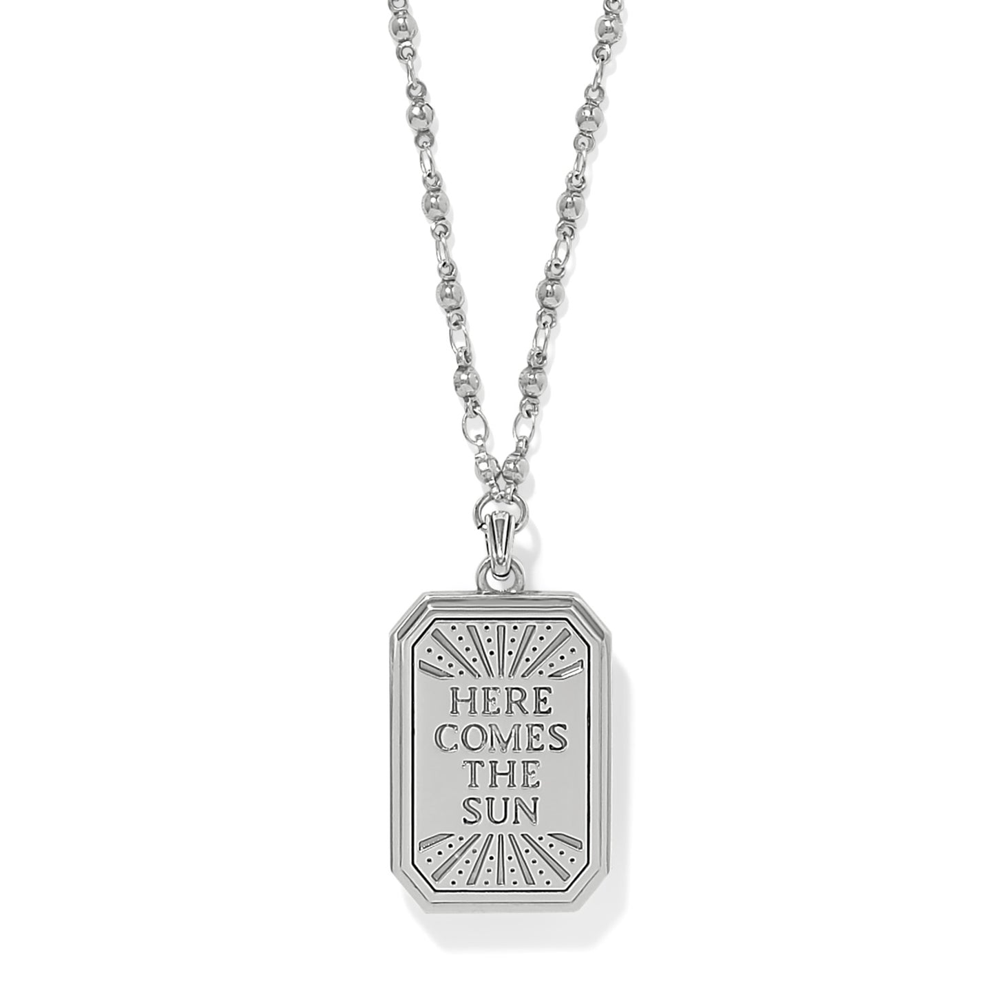 Brighton Mosaic Nova Tag Necklace