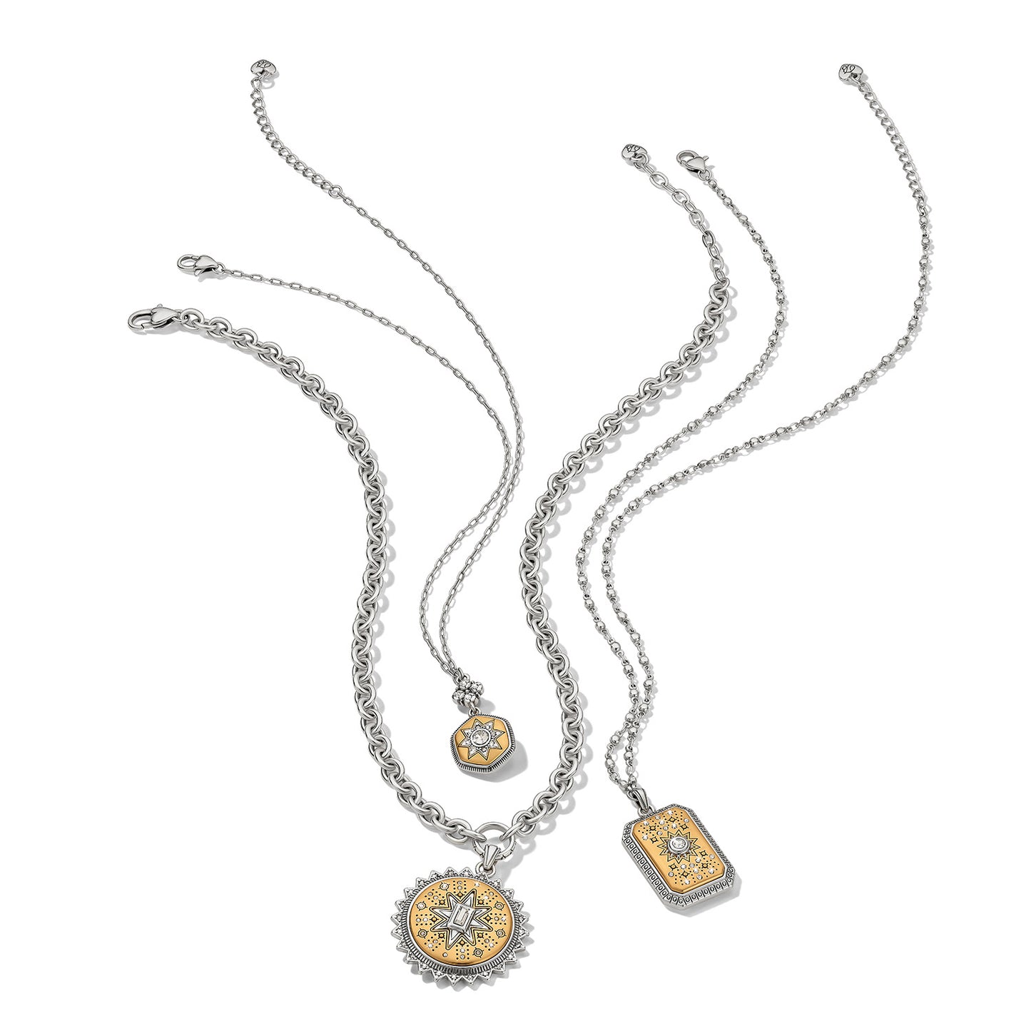 Brighton Mosaic Nova Tag Necklace