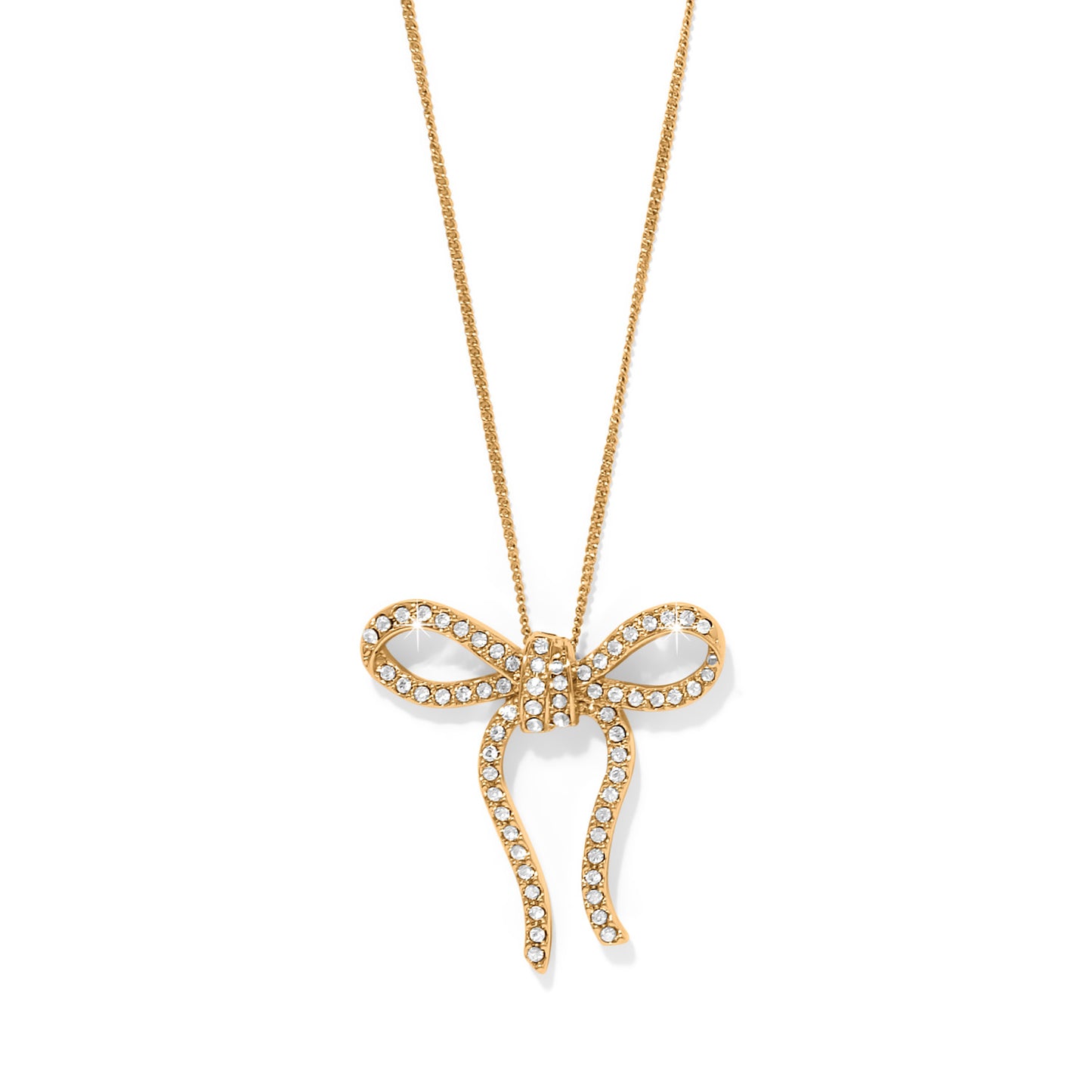 Brighton Gold Illumina Bow Necklace