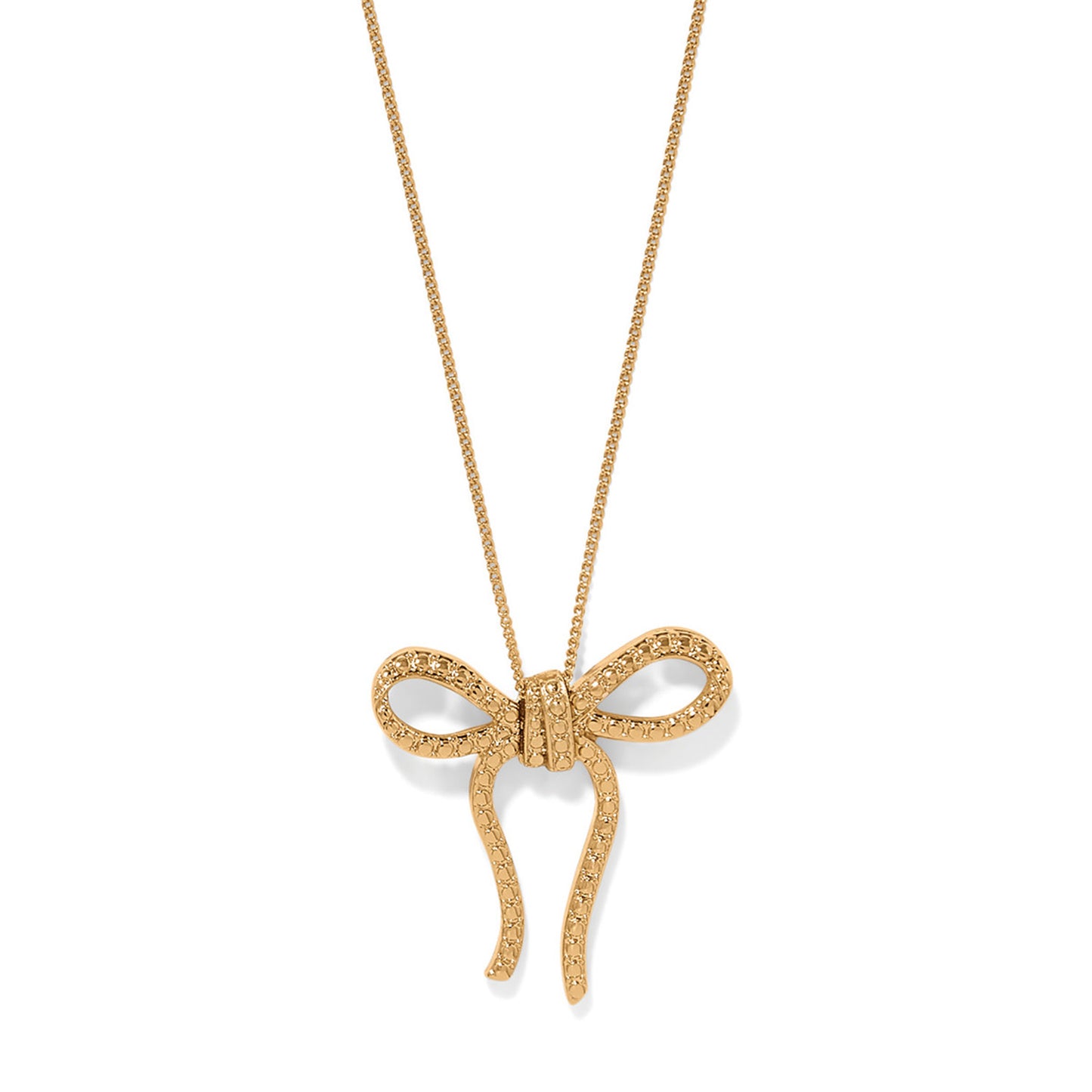 Brighton Gold Illumina Bow Necklace