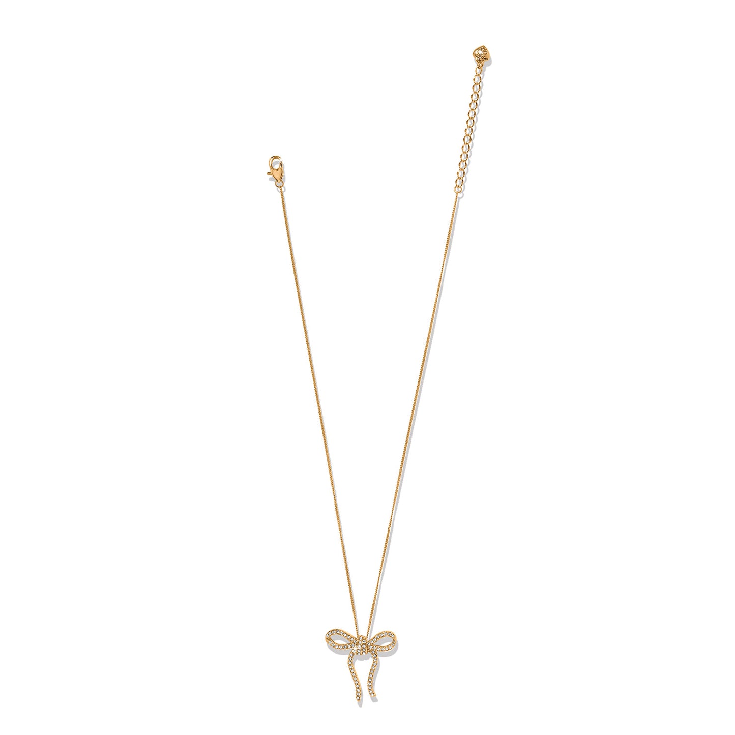 Brighton Gold Illumina Bow Necklace