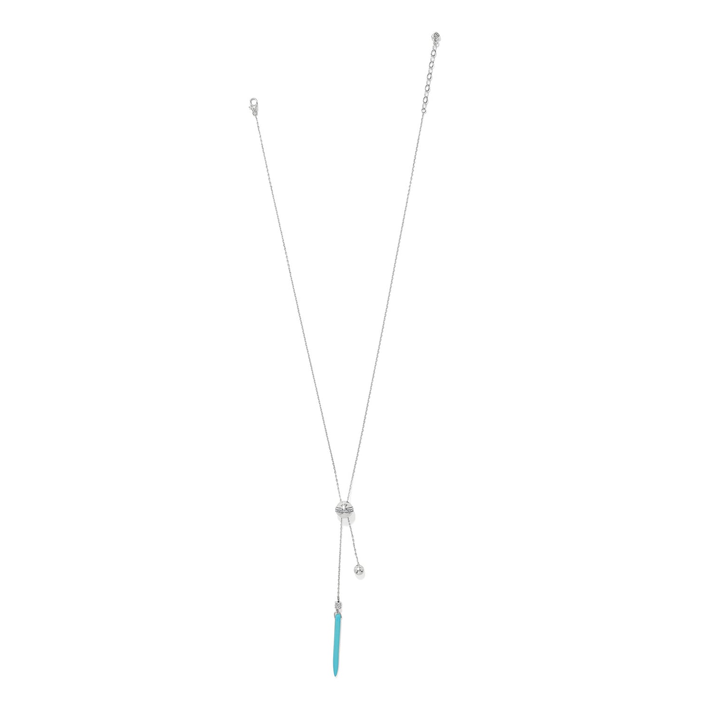 Brighton Meridian Petite Sphere Y Turquoise Necklace
