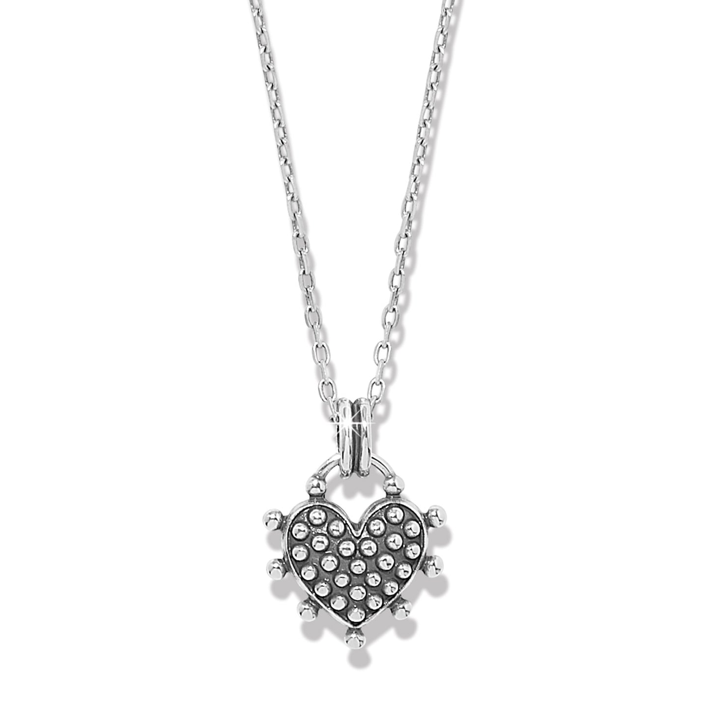 Brighton Pebble Sweet Hearts Reversible Necklace
