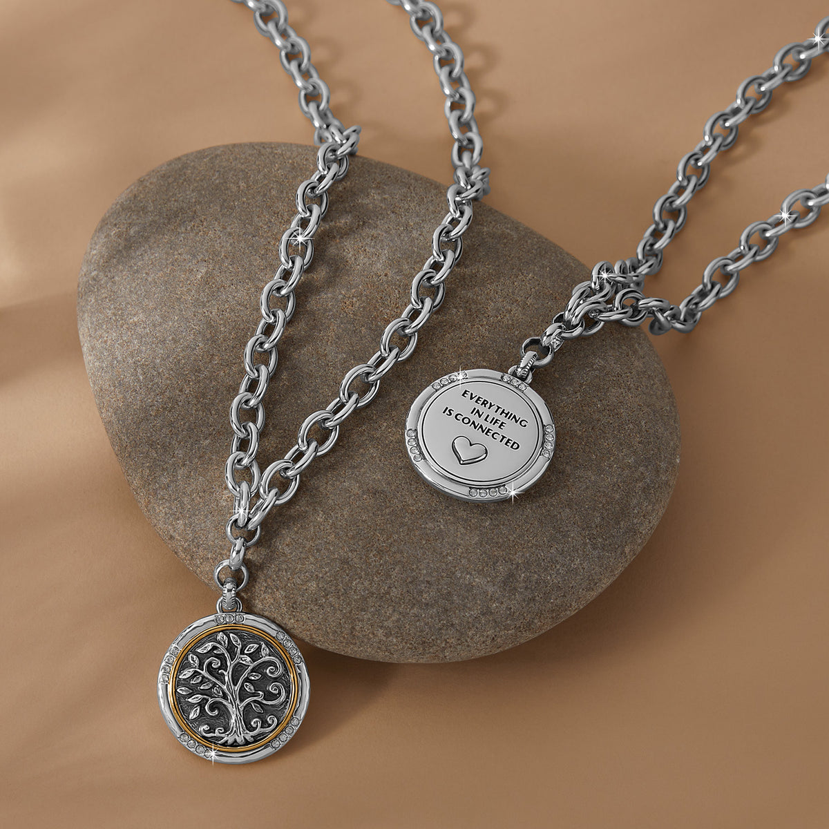 Brighton Interlok Tree Of Life Necklace