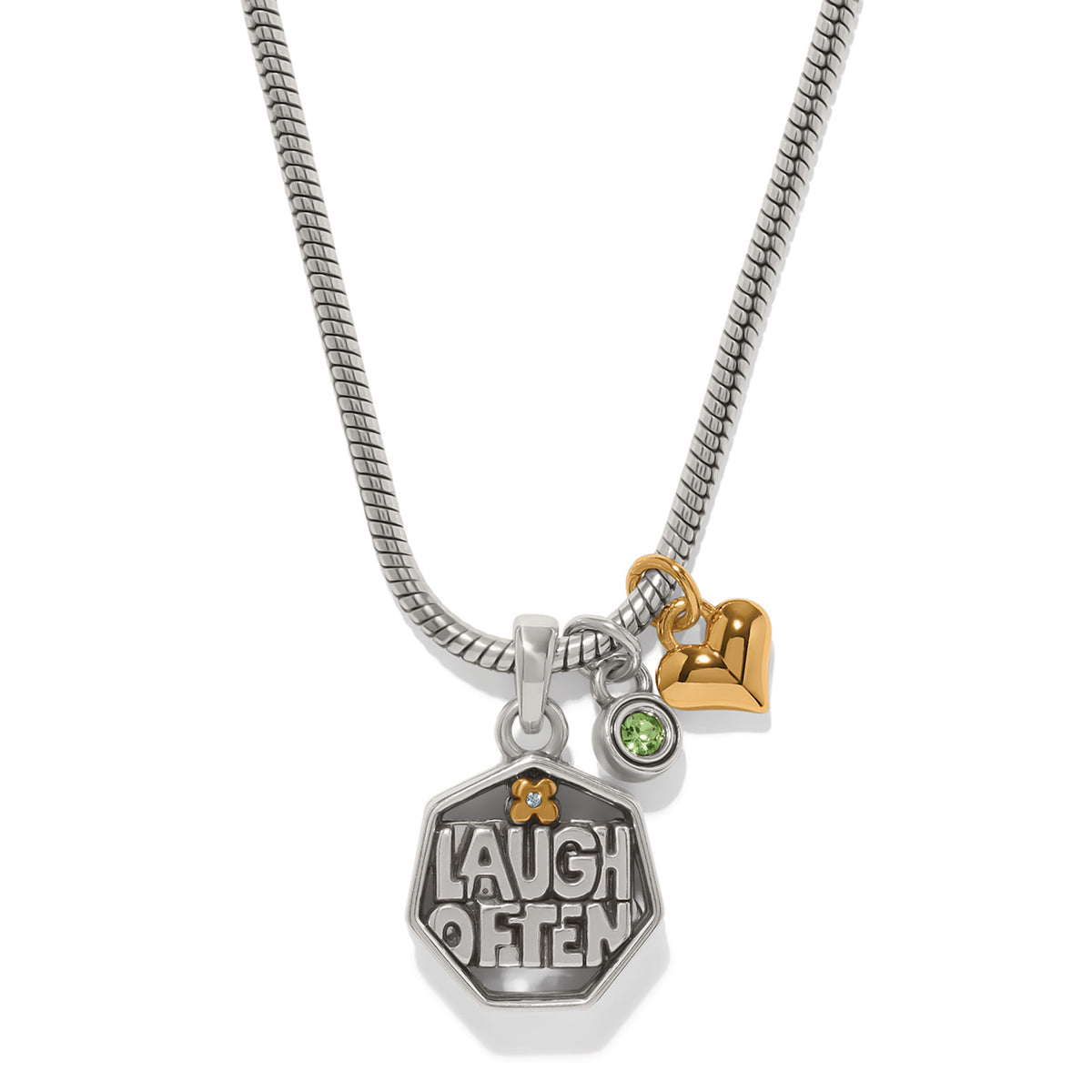 Brighton Viva Laugh Necklace