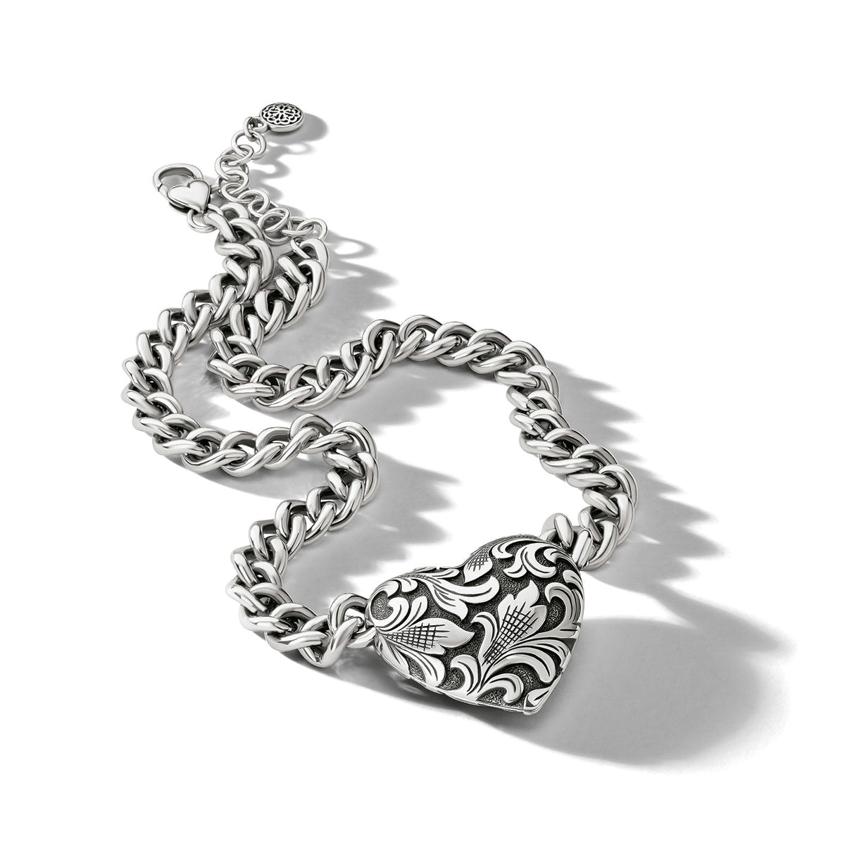 Brighton Ferrara Florentine Heart Necklace