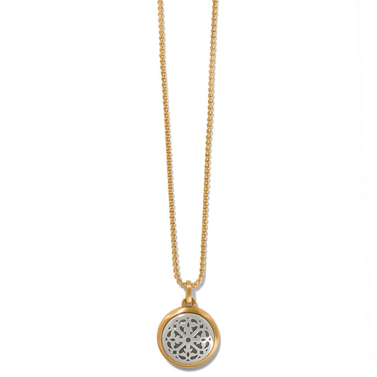 Brighton Ferrara Two Tone Luce Short Necklace