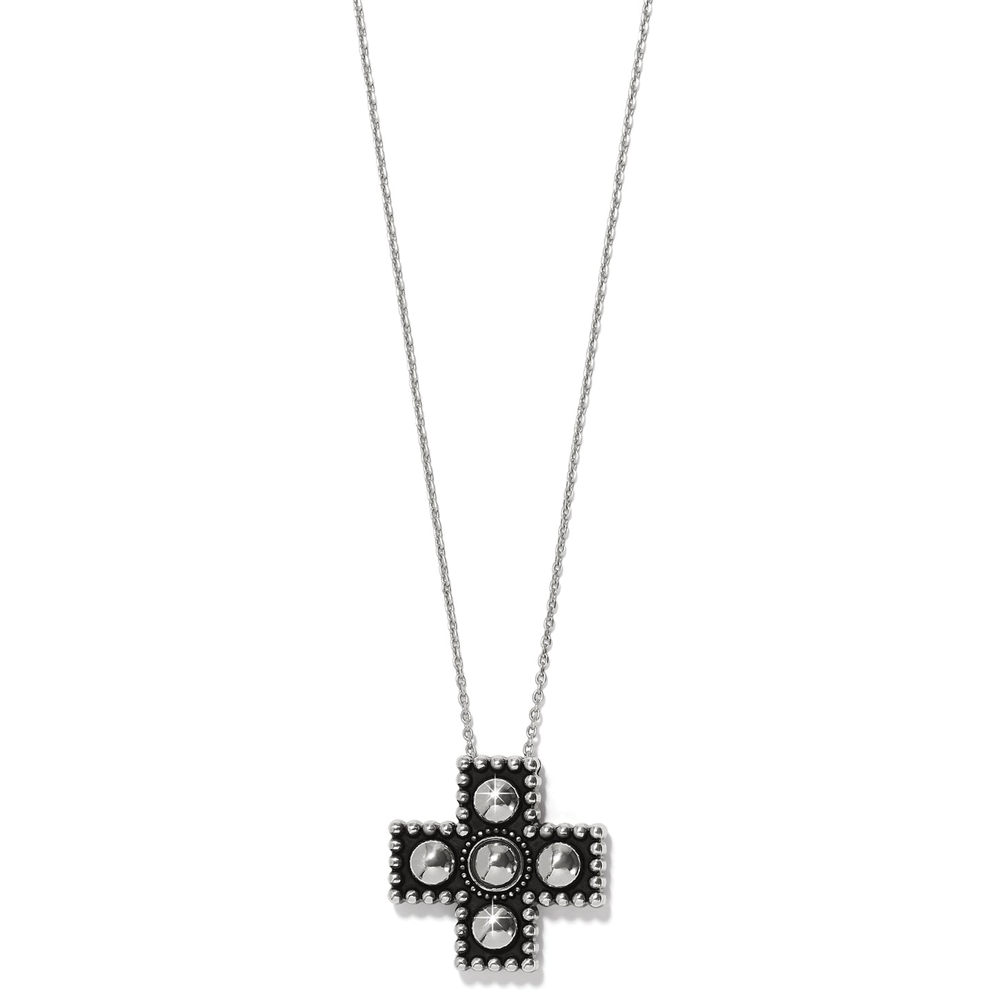 Brighton Pretty Tough Small Cross Necklace