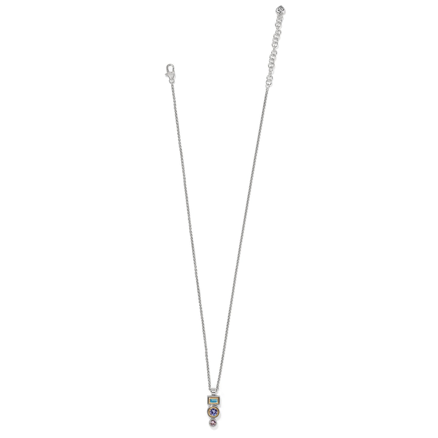 Brighton Halo Gleam Drop Necklace