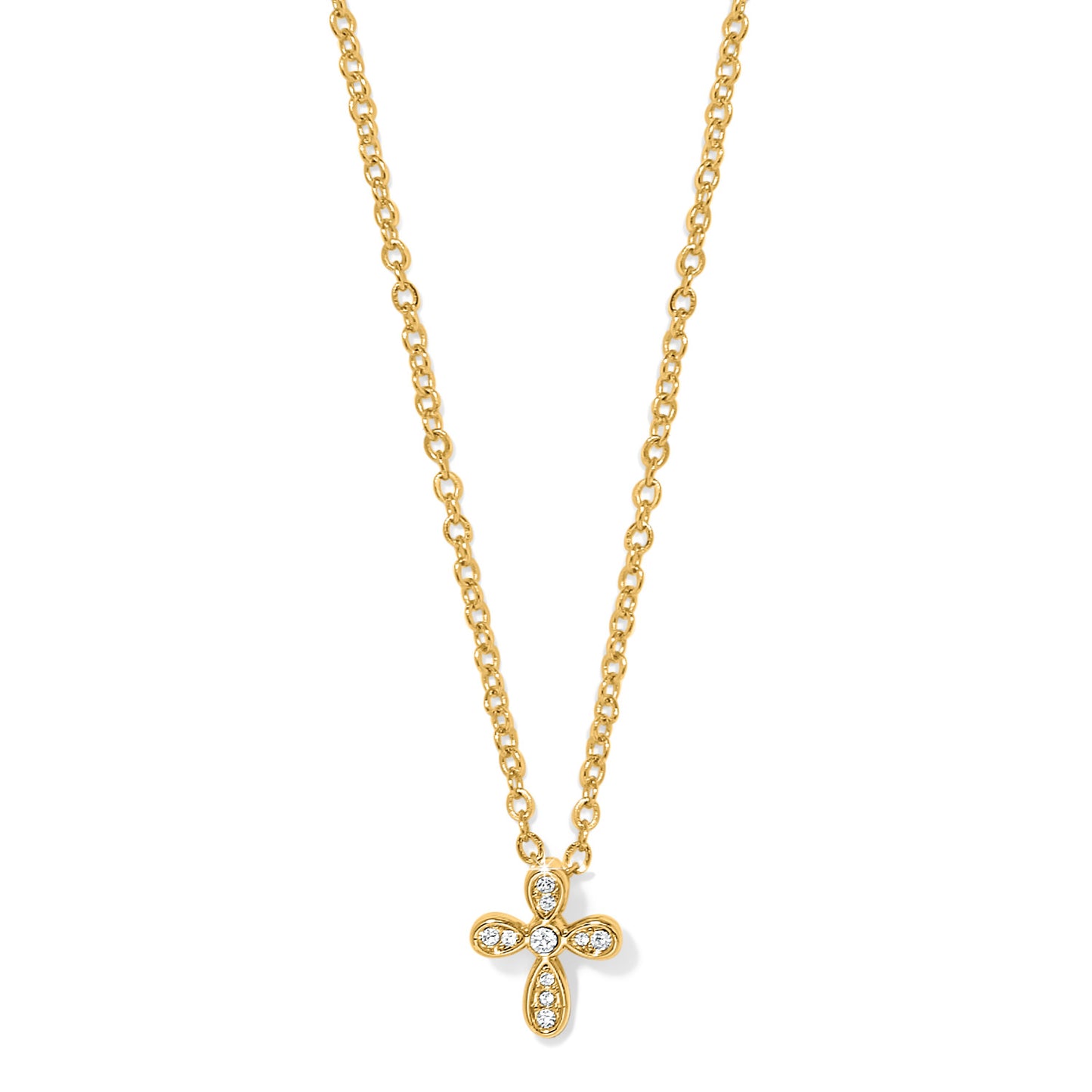 Brighton Enchanting Cross Necklace Gold Or Silver