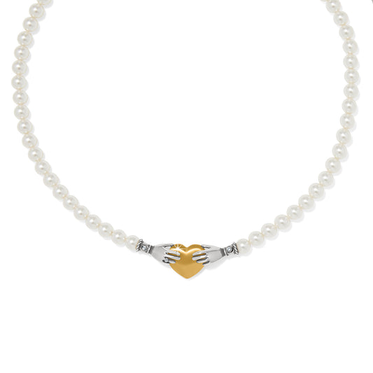 Brighton Loving Hands Pearl Necklace