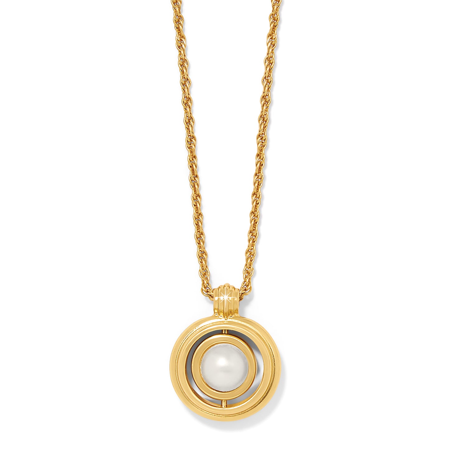 Brighton Ferrara Deco Pearl Necklace