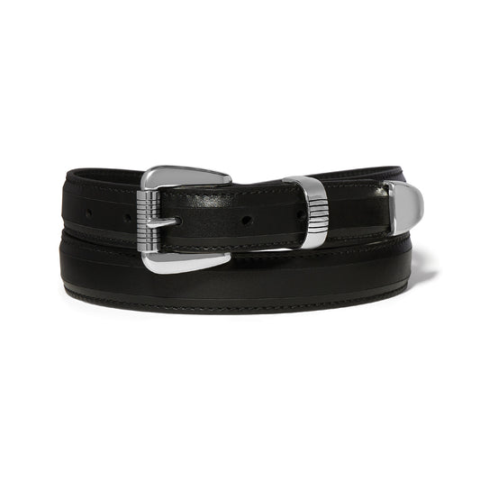 Brighton Men's Orbis Belt (Black or Brown)
