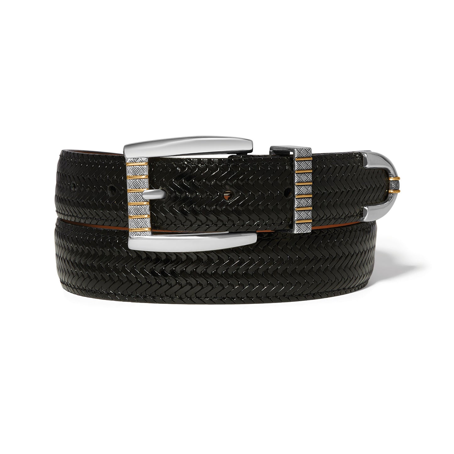 Kassel Two Tone Basketweave Belt
