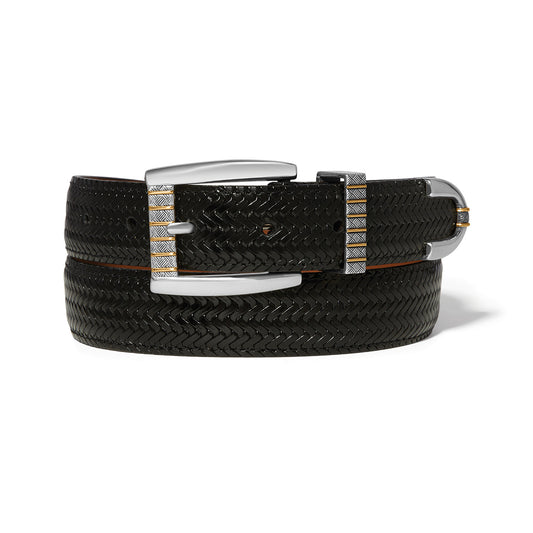 Kassel Two Tone Basketweave Belt