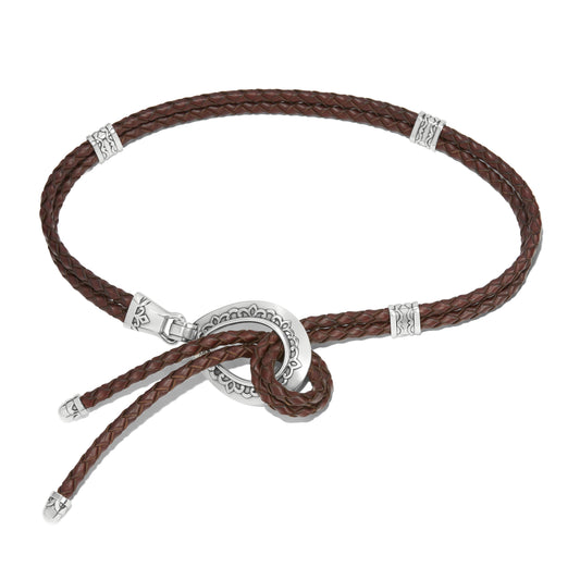 Brighton Double Barrel Braid Belt