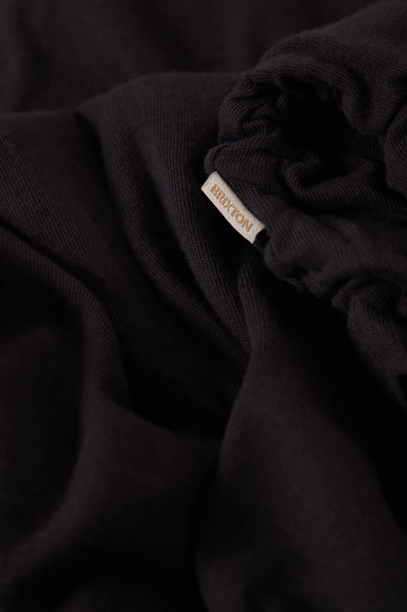Brixton Black CAREFREE ORGANIC GARMENT DYE CINCH T-SHIRT