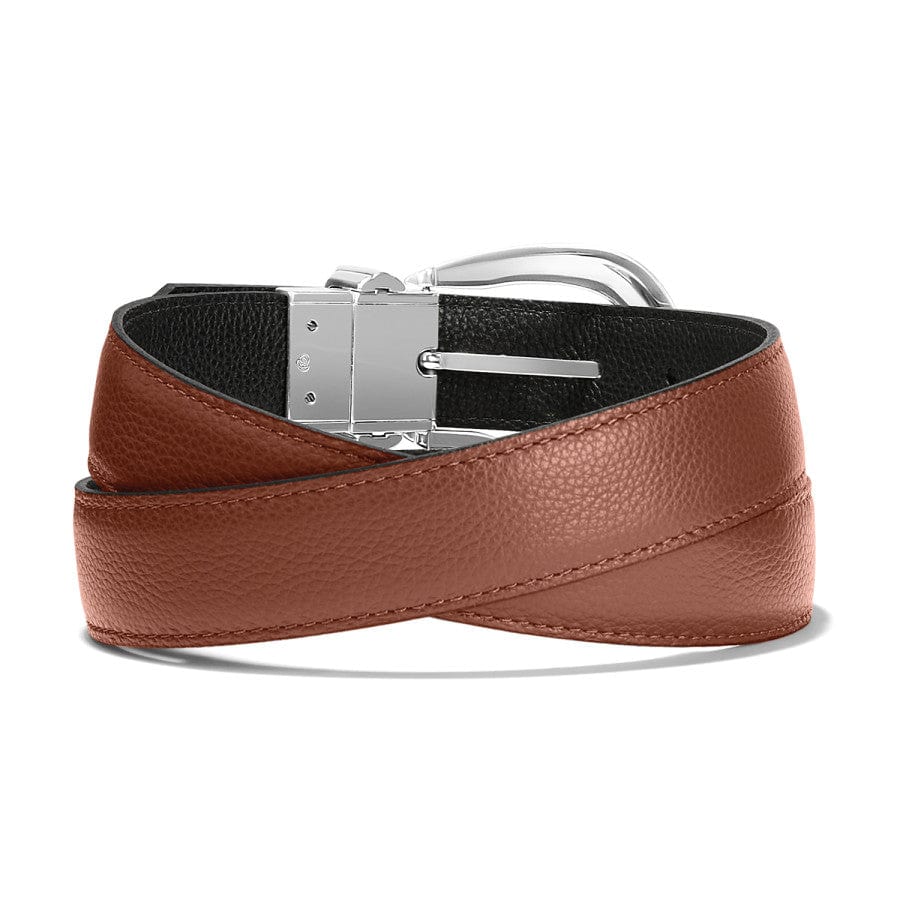 Brighton Really Tough Reversible Belt in Bourbon/Black