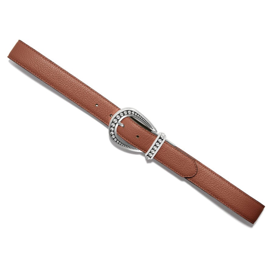 Brighton Really Tough Reversible Belt in Bourbon/Black