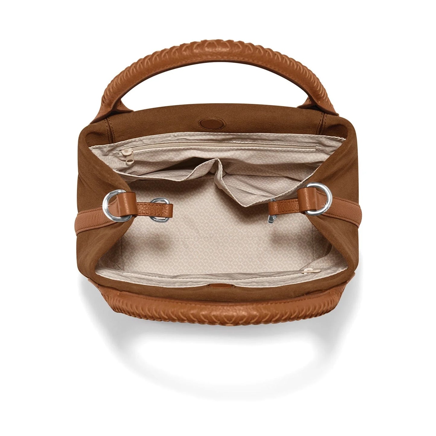 Brighton CONTEMPO Reina Suede Medium Tote