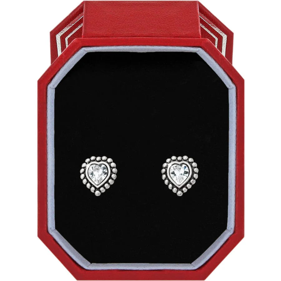 Brighton Shimmer Heart Mini Post Earrings Box Set