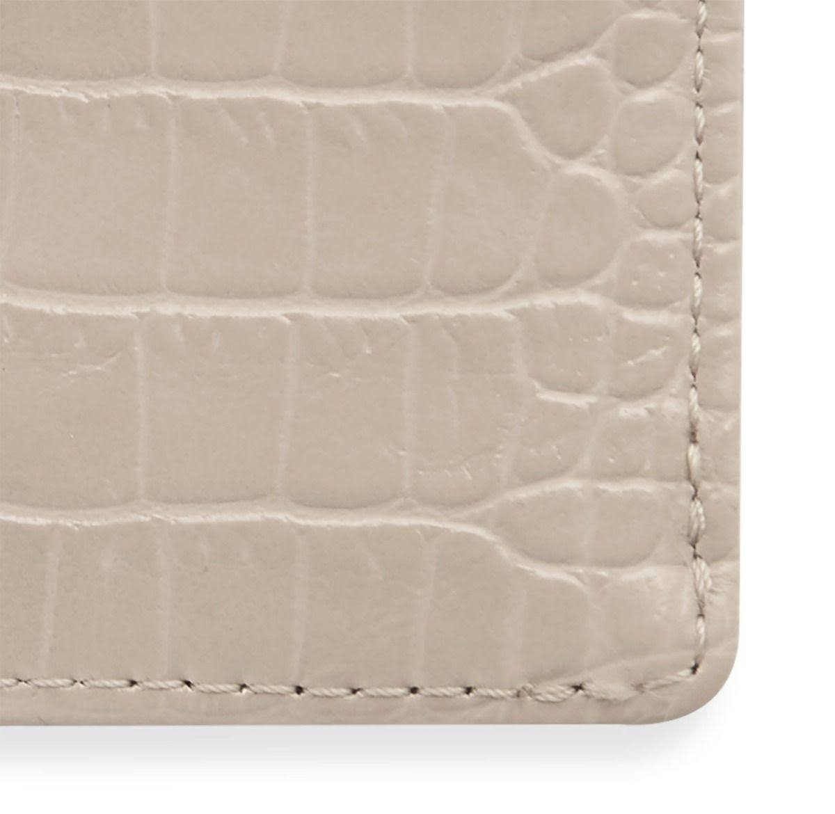 Katie Loxton Celine Faux Croc Card Holder - Stone