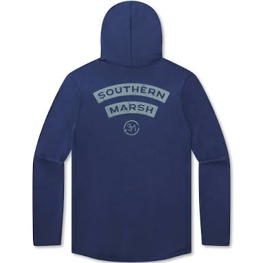 Southern Marsh Classic Hoodie Tee - Arched Marsh