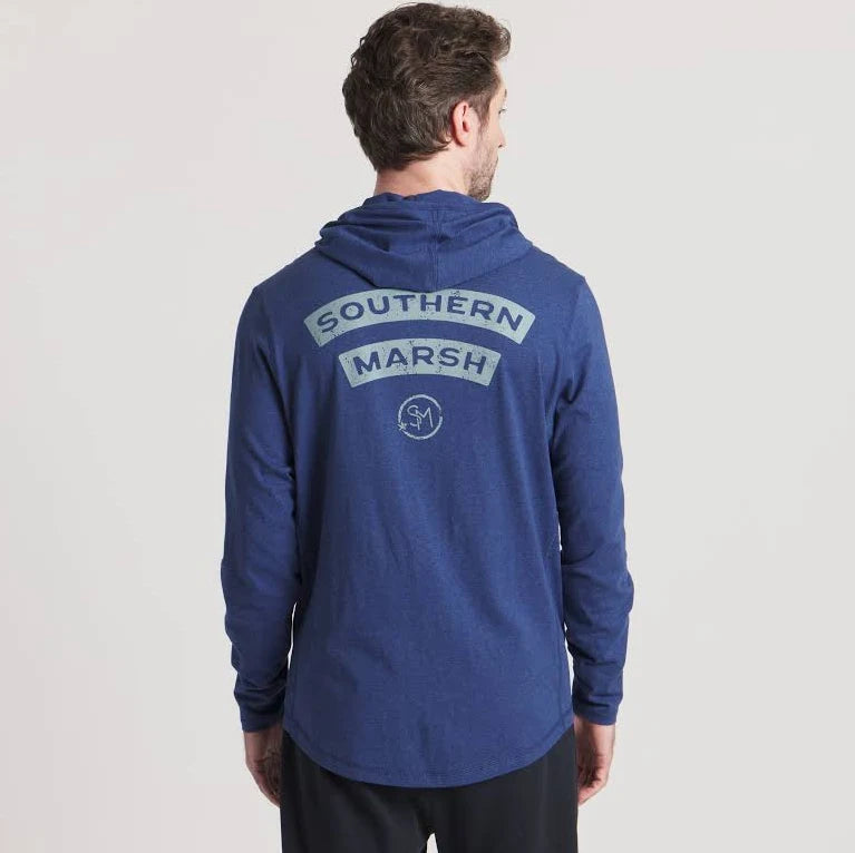 Southern Marsh Classic Hoodie Tee - Arched Marsh