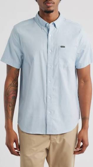 Brixton SANFORD OXFORD SHIRT in Blue Aura