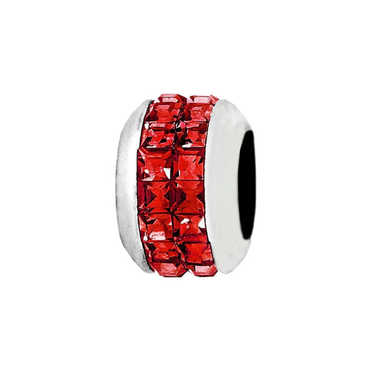 Brighton Red Spectrum Bead Charm